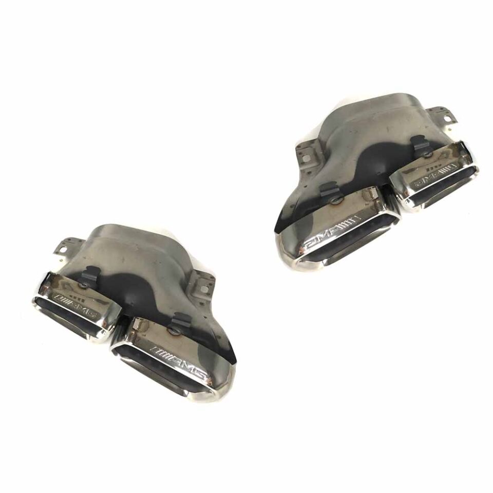 W205 DİFÜZÖR+EGSOZ UCU C63 SİLVER 2019-ON