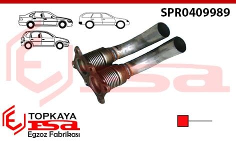 Volkswagen Golf / Volkswagen Jetta / Volkswagen Passat 2 Adet Spirali Flanşlı 1.6 1987 > 1991