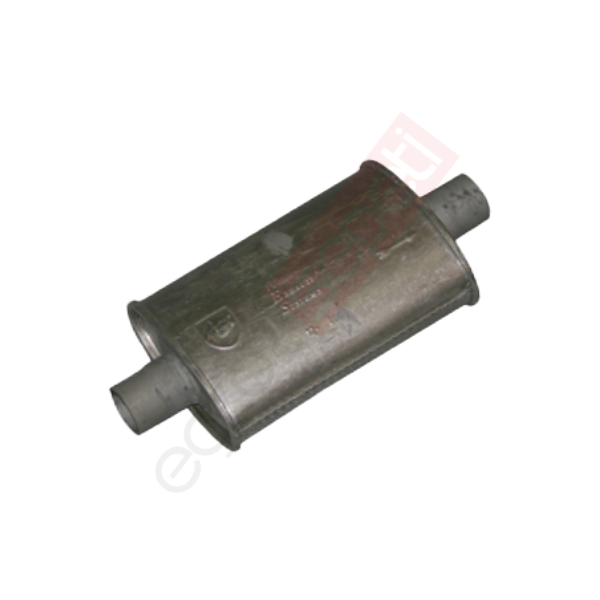 Katalitik Konverter Yerine Tüp Susturucu Üniversal Yandan Direkt Ф57 X 300 Mm Oval