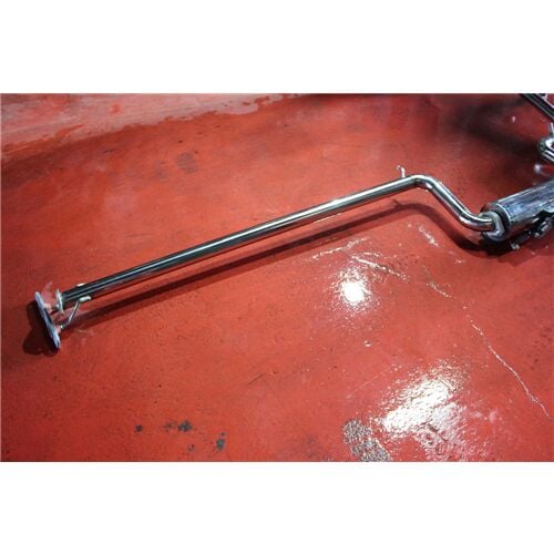 Alfa Romeo Benzinli Krom Flanşlı Varex 60 mm Krom Borularla Krom Kit - Egzoz Uçları Dahil Degildir.