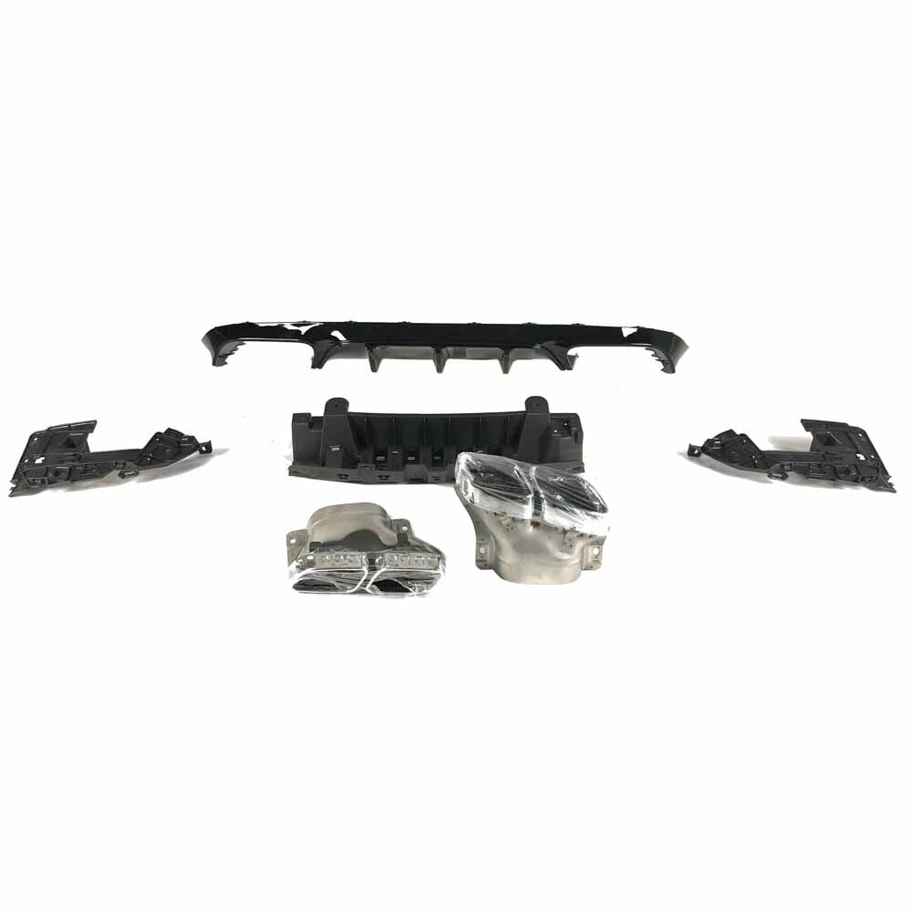 C238 DİFÜZÖR + SİLVER EGSOZ UCU E63 COUPE