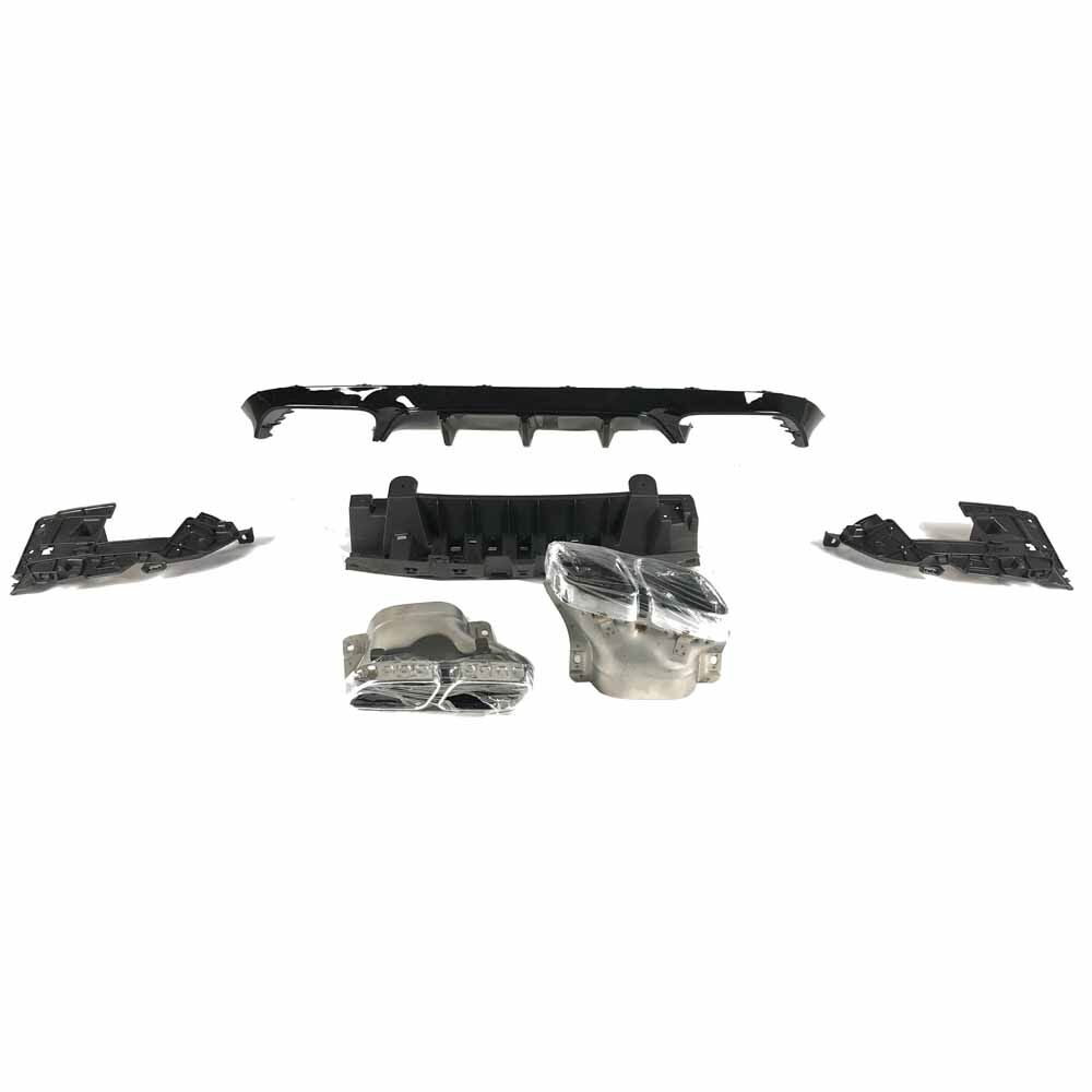 C238 DİFÜZÖR + SİLVER EGSOZ UCU E63 COUPE