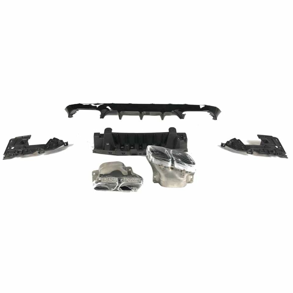 C238 DİFÜZÖR + SİLVER EGSOZ UCU E63 COUPE