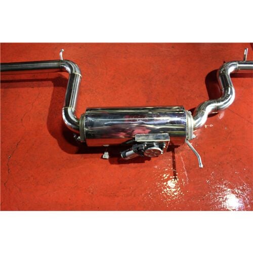 Alfa Romeo Benzinli Krom Flanşlı Varex 60 mm Krom Borularla Krom Kit - Egzoz Uçları Dahil Degildir.