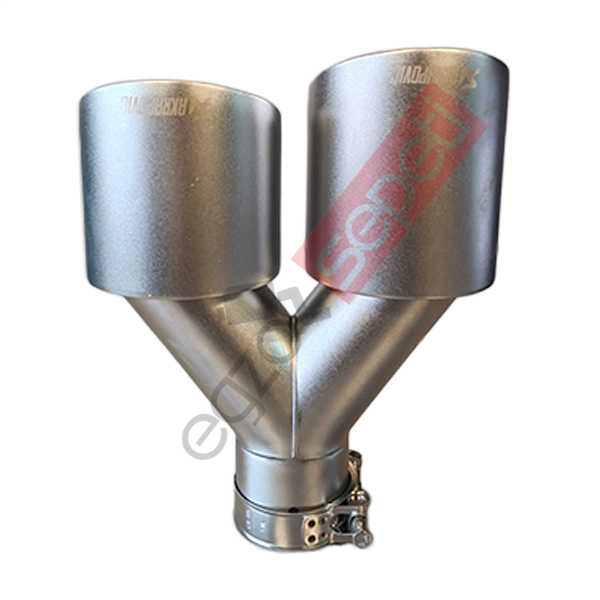 Akrapoviç Egzoz Ucu 100 MM Krom Çiftli Sag Taraf İthal Ürün
