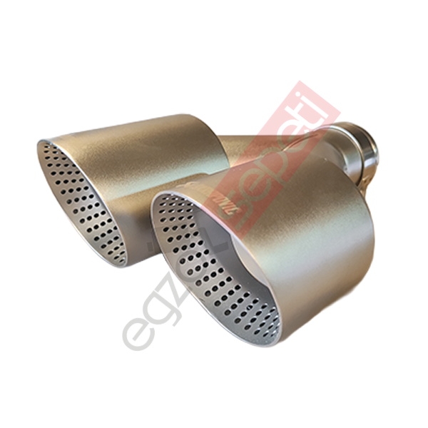 Akrapoviç Egzoz Ucu 100 MM Krom Çiftli Sag Taraf İthal Ürün