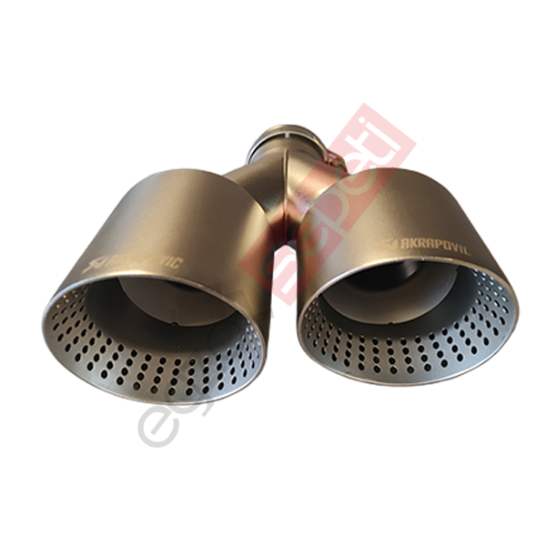 Akrapoviç Egzoz Ucu 100 MM Krom Çiftli Sag Taraf İthal Ürün