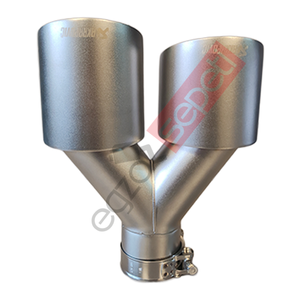 Akrapoviç Egzoz Ucu 100 MM Krom Çiftli Sol Taraf İthal Ürün
