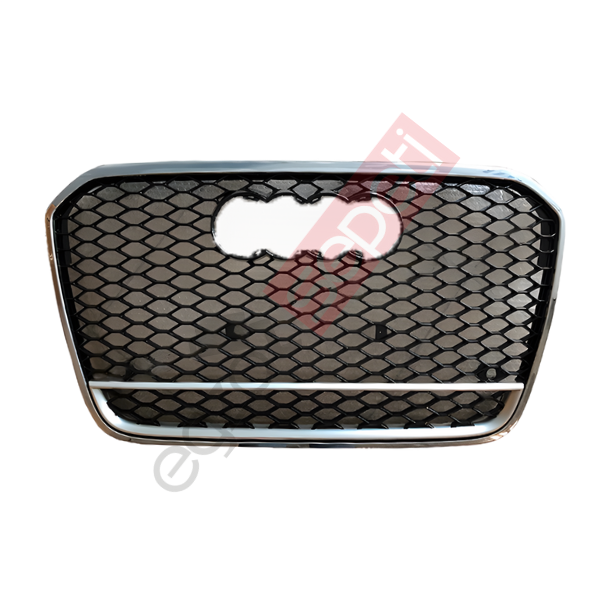 Audi A6 RS6 Panjur Gri Çerçeveli Krom/Siyah 2011-2014