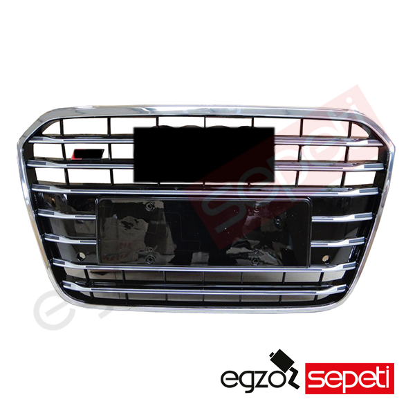 Audi A6 S6 Panjur Krom/Siyah 2011-2014