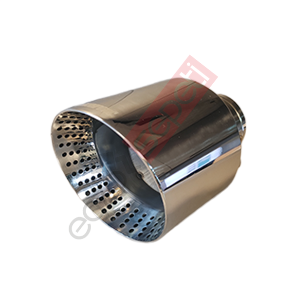 Akrapoviç Krom Egzoz Ucu 114 MM Parlak Krom İthal Ürün