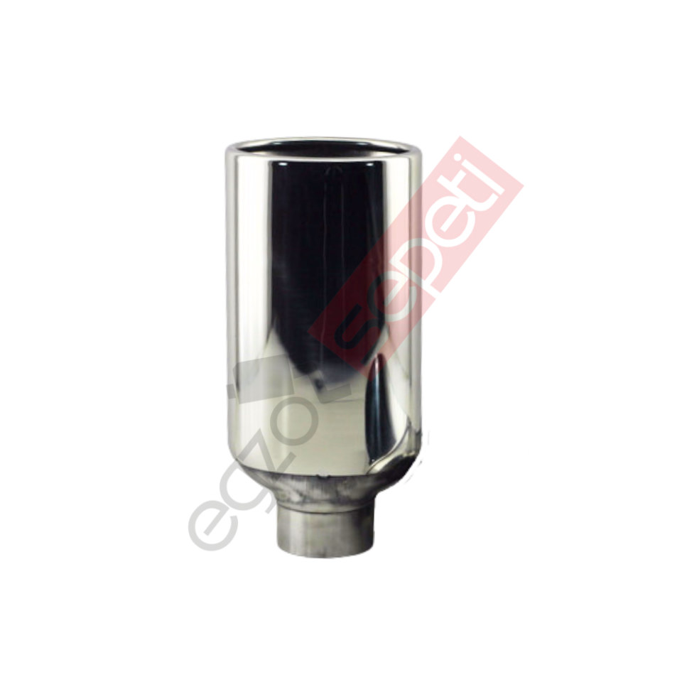 Krom Egzoz Ucu 304 Kalite Oval Çap Ölçüsü 6X10 Cm