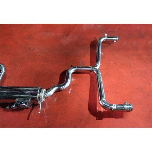 Mercedes CLA200 1.33 Krom Flanşlı Varex Ve Komple Krom 60 mm Borular - Difüzör Ve Egzoz Uçları Dahil Değildir