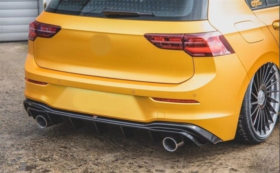 VW Golf 8.5 İçin Uyumlu Gti Difüzör Rline İçin (Pıano Black)