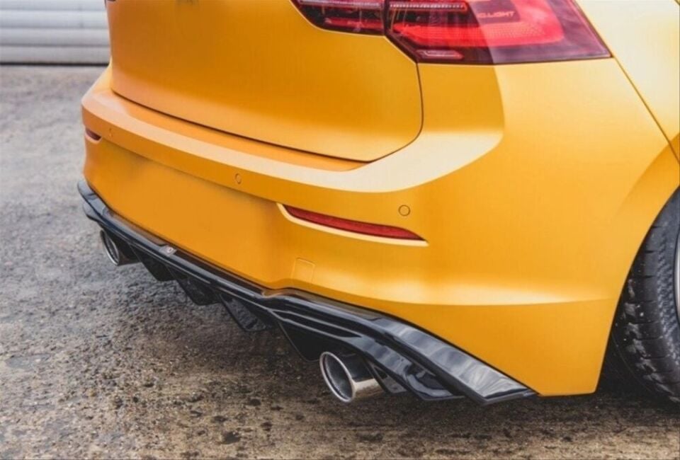 VW Golf 8.5 İçin Uyumlu Gti Difüzör (Pıano Black)