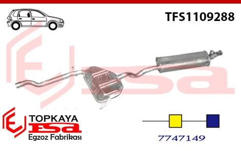 Fiat Tipo Arka Orta 1.8 / 2.0İe 1988 > 1995