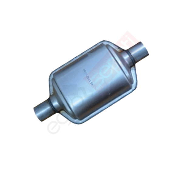 Katalitik Konverter Yerine Yerine Baskılı Susturucu  Ø48 X 250Mm
