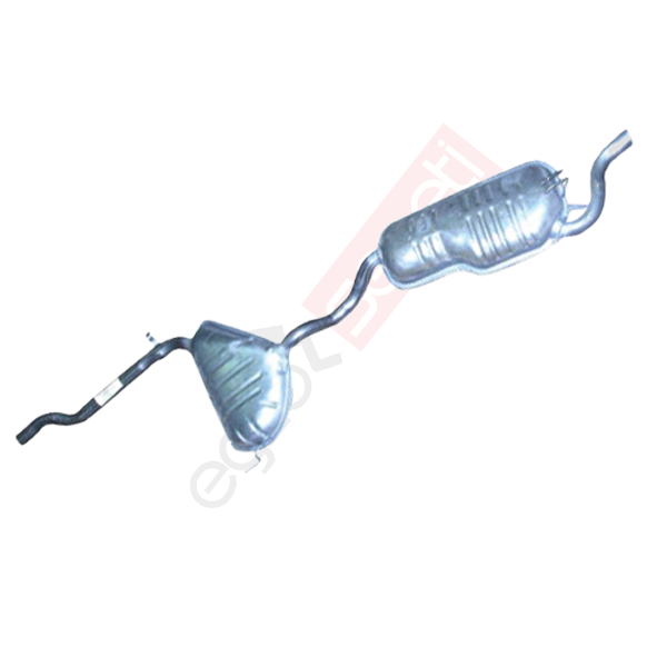 Fiat Tipo 2.0 İe 16V Arka Orta Susturucu Baskılı 1993 > 1996