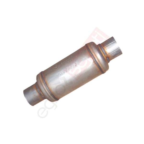 Katalitik Konverter Yerine Tüp Susturucu Üniversal Yandan Direkt Ф76 X 127 X 220 mm