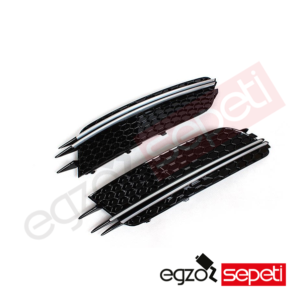 Audi A6 Sis Çerçevesi Krom/Siyah RS Tip 2011-2014