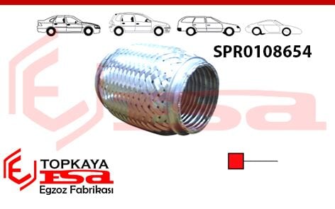 Egzoz Spirali 63 X 120 MM