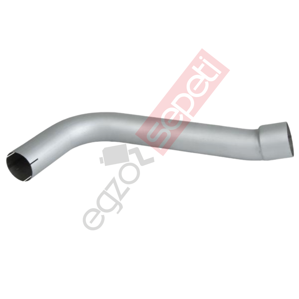 Mercedes 1922 Boru, Egzoz Ön, E1, 6554904719 Mercedes 1922 Ø88,9 Alusi,
