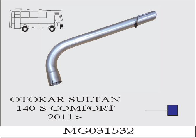 Magirus Sultan 140S Comfort Çıkış Borusu 2010>…