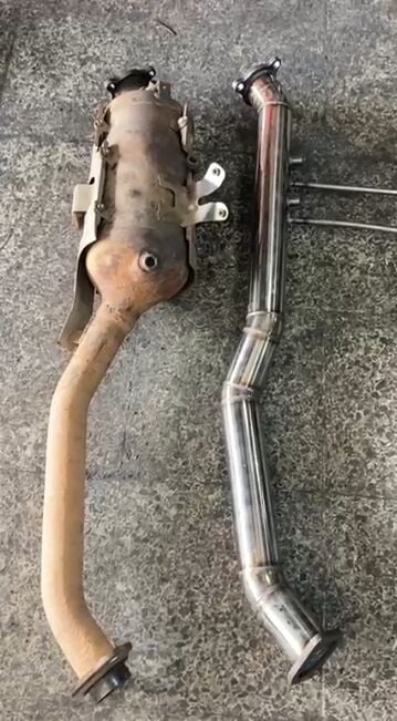 Mitsubishi L200 4X4 Downpipe
