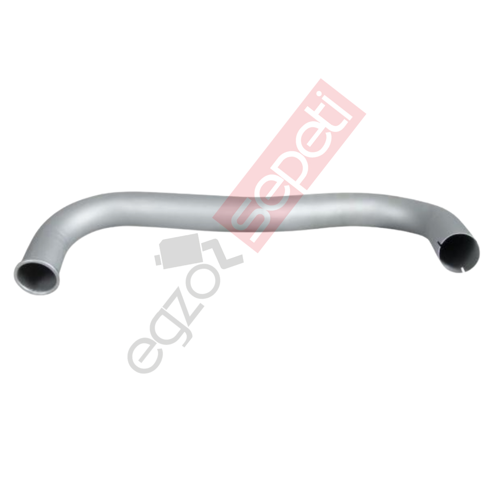 Mercedes 711 Boru, Egzoz Çıkış, E1, 6744920205 Mercedes 711 Ø76,2 Alusi,