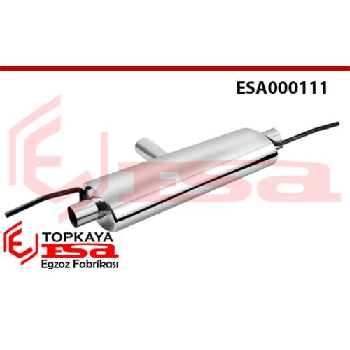 Audi A3 İçin Sağ Ve Sol Aktif Çıkışlı Spor Susturucu