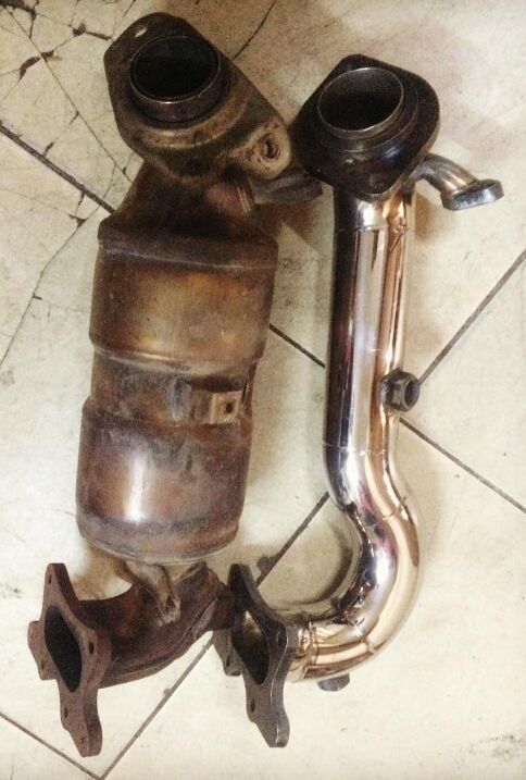 Honda Civic Fd6 Downpipe Egzoz Borusu 1.6 / 1.8 2006 > ...