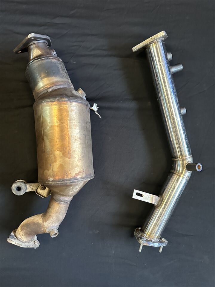 Audi A4 2.0 Dizel Downpipe