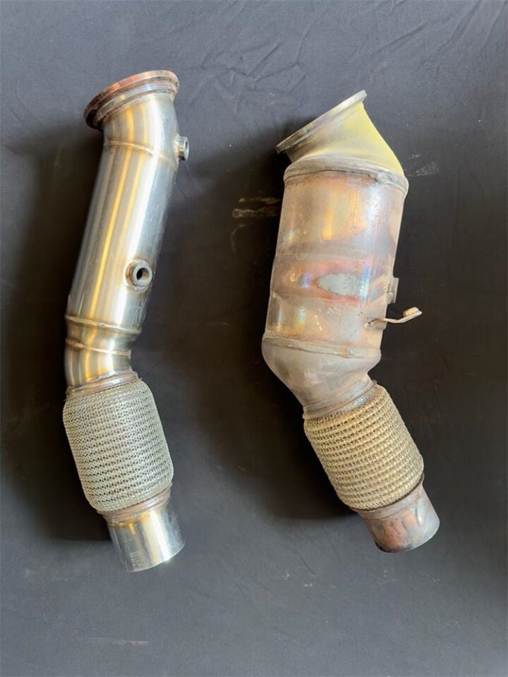 Bmw G22 M440İ Downpipe Spiralli Xdrive B58 2019