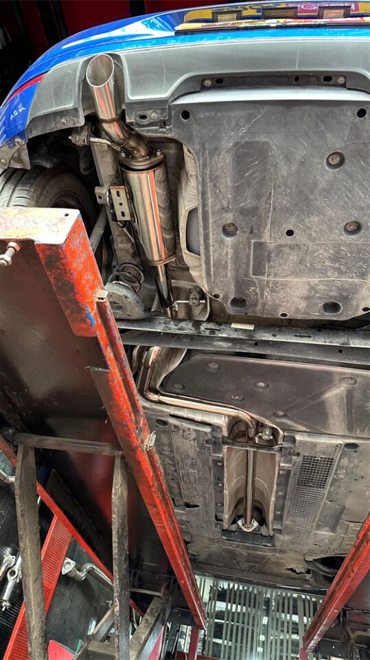 Renault Clio 5 Krom Borular Ve Krom Flanşlı Varex - Gizli Sistem