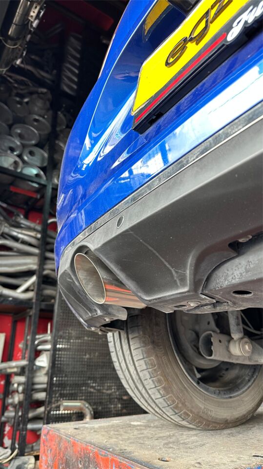 Renault Clio 5 Krom Borular Ve Krom Flanşlı Varex - Gizli Sistem