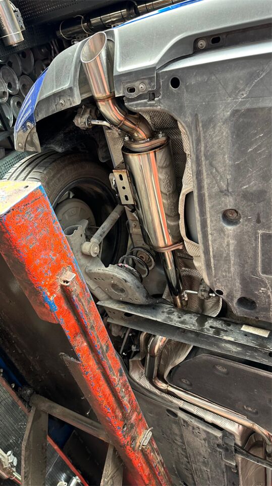 Renault Clio 5 Krom Borular Ve Krom Flanşlı Varex - Gizli Sistem