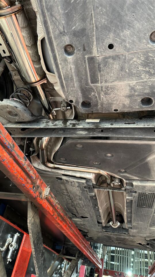 Renault Clio 5 Krom Borular Ve Krom Flanşlı Varex - Gizli Sistem