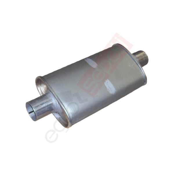 Katalitik Konverter Yerine Tüp Susturucu Üniversal Yandan Direkt Ф51 X 300 Mm Oval