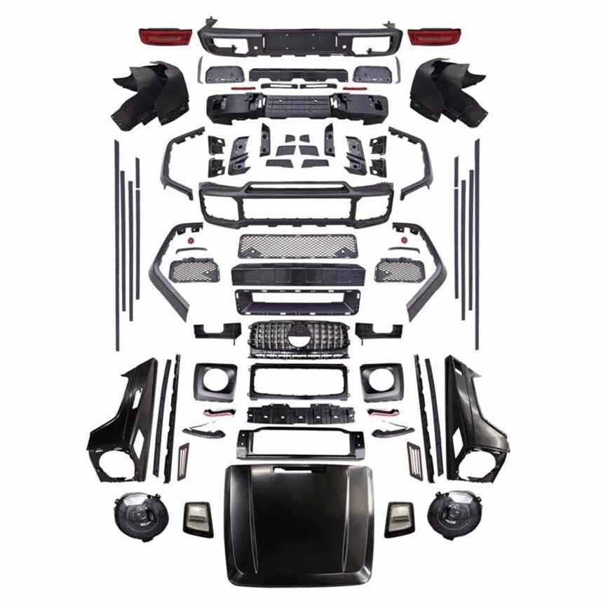 W463 TO W464 V TYPE FULL SET ''KAPUT-AYNA-BANT'' BODY KİT