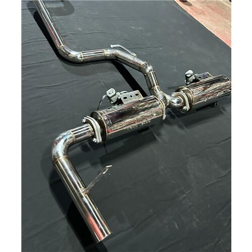 Audi A5 1.4 Tfsi Kumandalı Performans Çift Varexli Egzoz Kiti - Egzoz Uçları Hariç