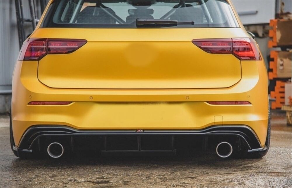 VW Golf 8 İçin Uyumlu Gti Difüzör (Pıano Black)