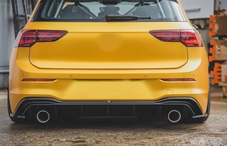 VW Golf 8 İçin Uyumlu Gti Difüzör (Pıano Black)