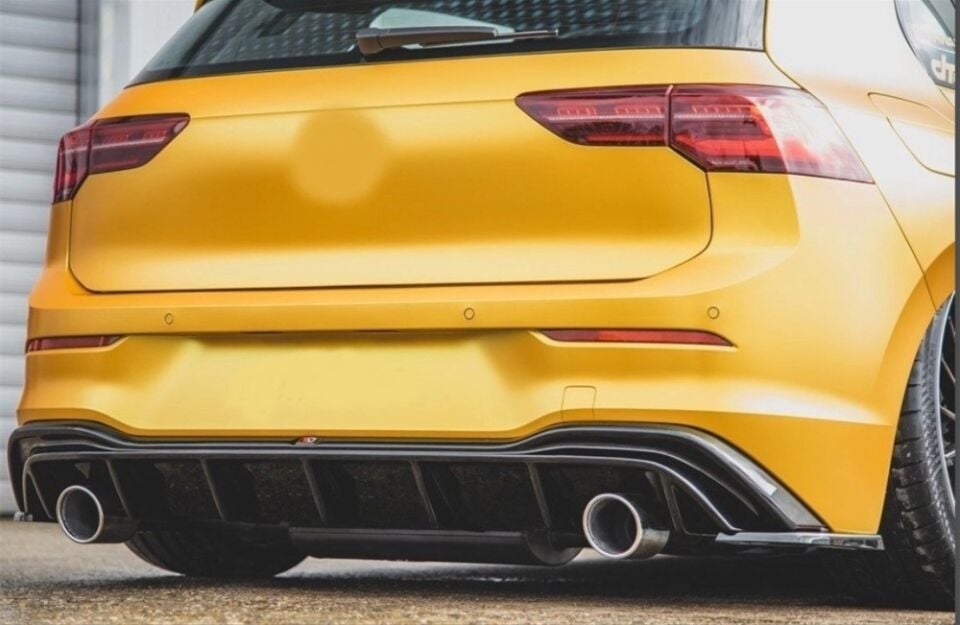 VW Golf 8 İçin Uyumlu Gti Difüzör (Pıano Black)