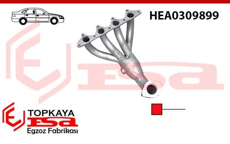 Hyundai Accent Headers 1.3 / 1.5 2004 >..