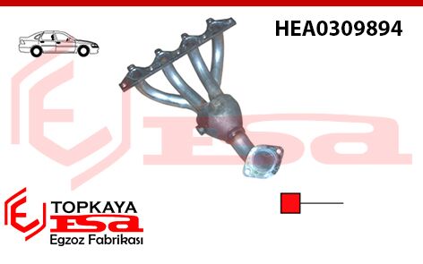 Hyundai Accent Headers 1.3 / 1.5 2004 > ...