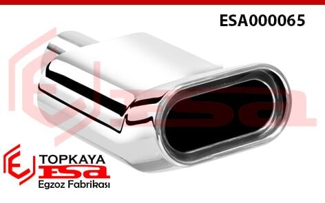 Tek Çıkış Egzoz Uçları 70X140