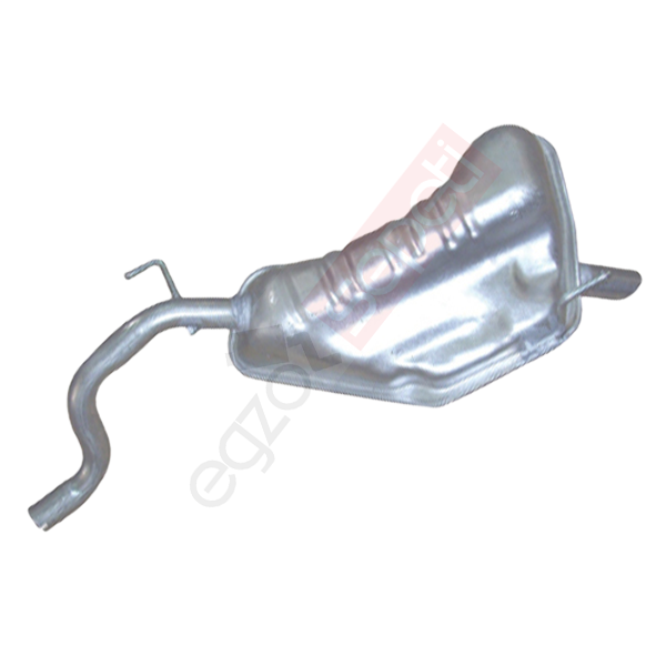 Fiat Palio 1.2 8V / 18 V Arka Susturucu Borulu Baskılı 1998 / 2001