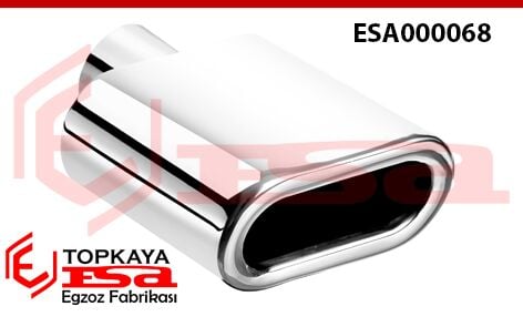 Tek Çıkış Egzoz Uçları 70X140