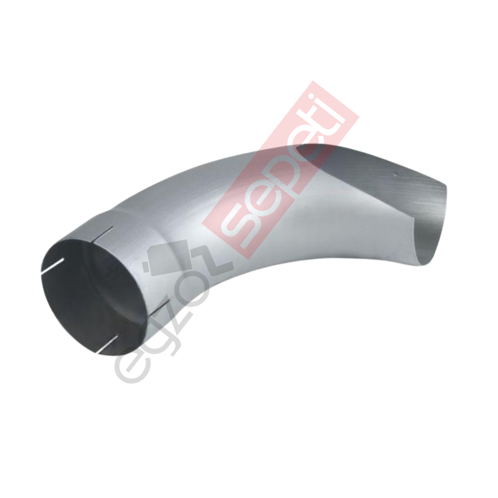 Man TGA Boru, Egzoz Çıkış, E4, 81152010218 Man TGA Ø120 Alusi,