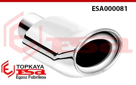 Tek Çıkış Egzoz Uçları 80X120